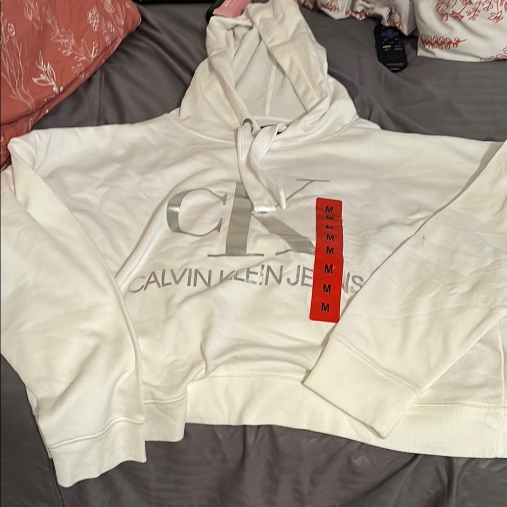Calvin Klein Women's White Sweater